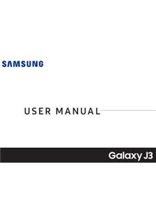 Samsung Galaxy J3 (2018) manual. Tablet Instructions.